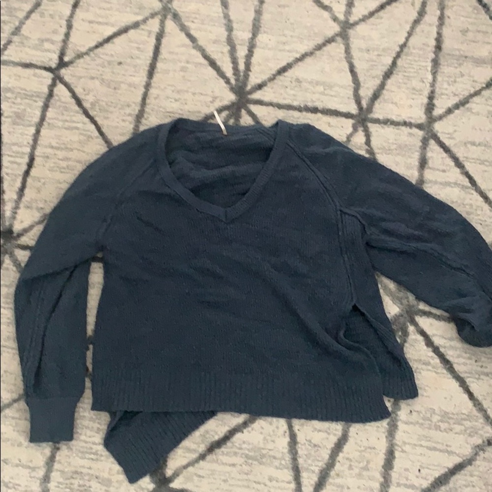 Free people asymmetrical sweater